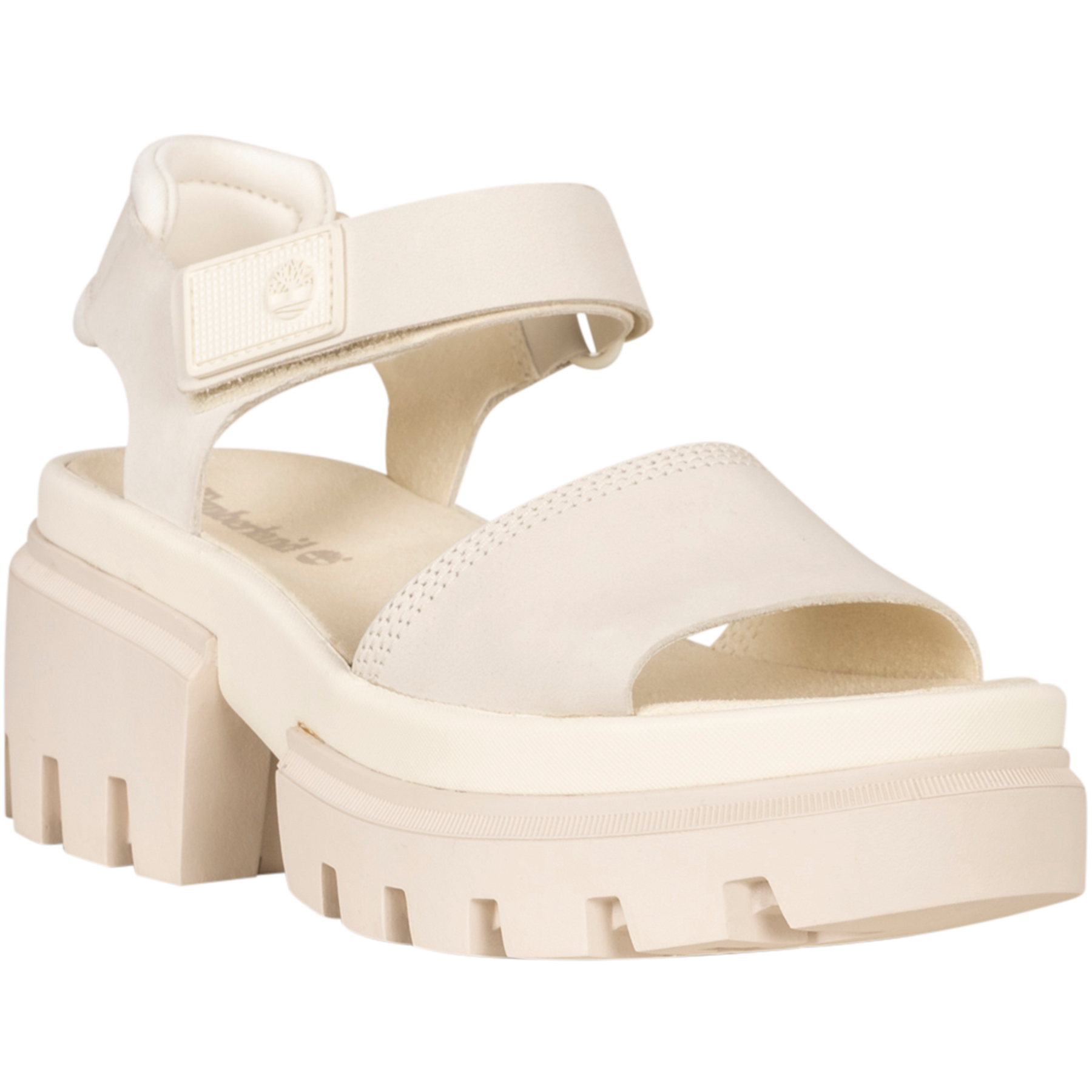 Everleigh Ankle Strap - Natural Nubuck