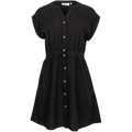 Karima Ginia Ss Shirt Dress - Black