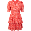 Jade Dress - Summer Red