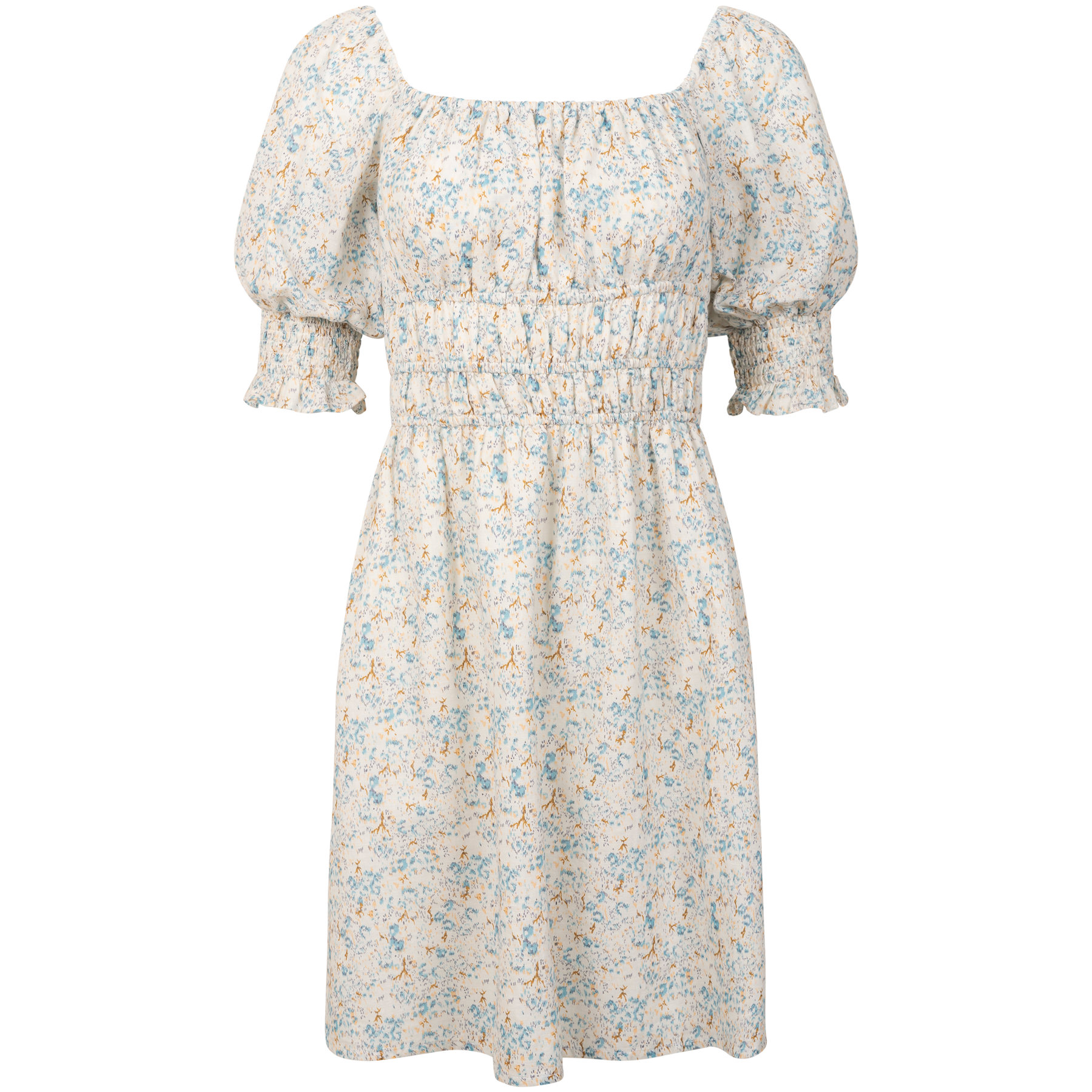 Veslemøy Linen Dress - Sky Blue