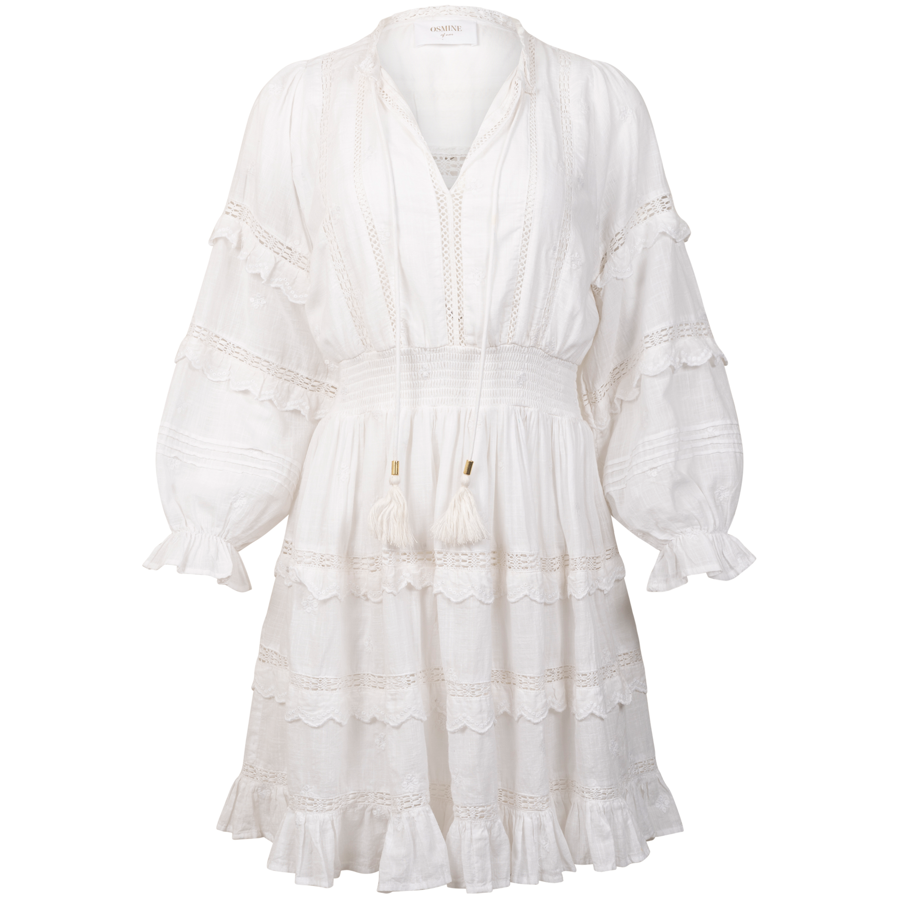 Sol Cotton Dress - White