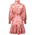 Saga Wide Dress - Pink Paisley