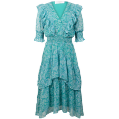 Frøya Long Dress - Azur