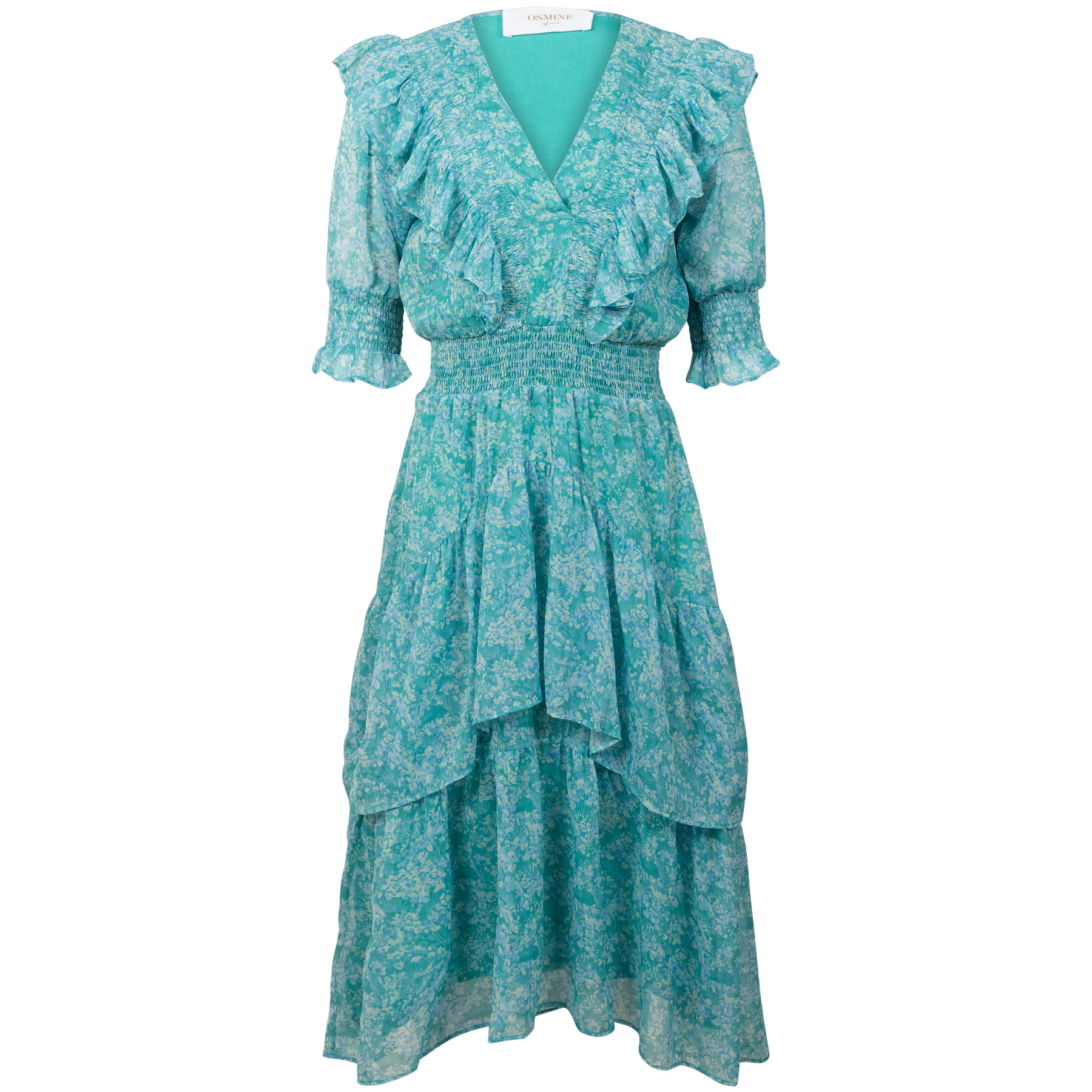Frøya Long Dress - Azur