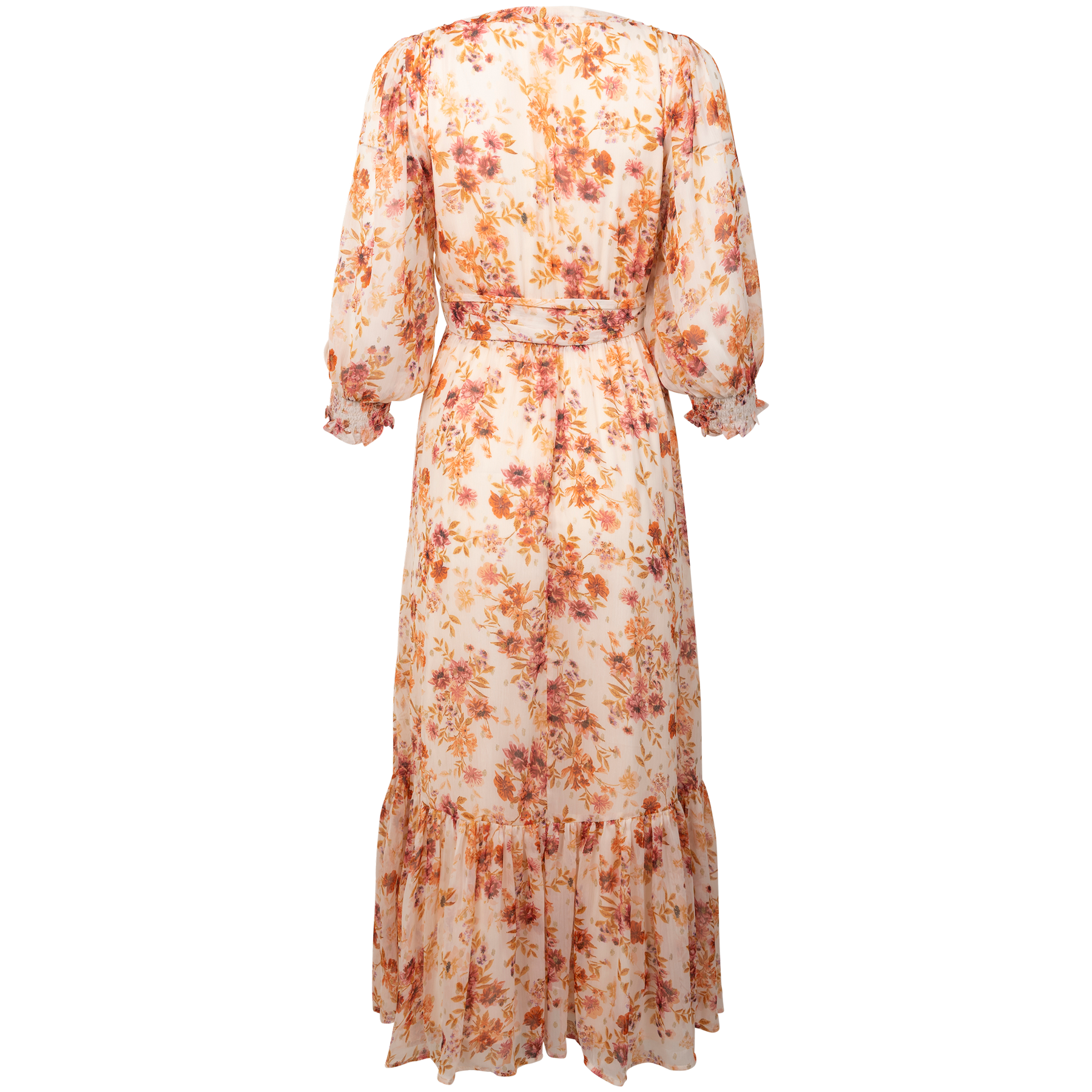 Gyri Golden Flower Dress - Indian Summer