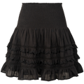 Sol Cotton Skirt - Black