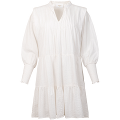 Embla Solid Dress - White
