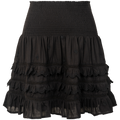 Sol Cotton Skirt - Black