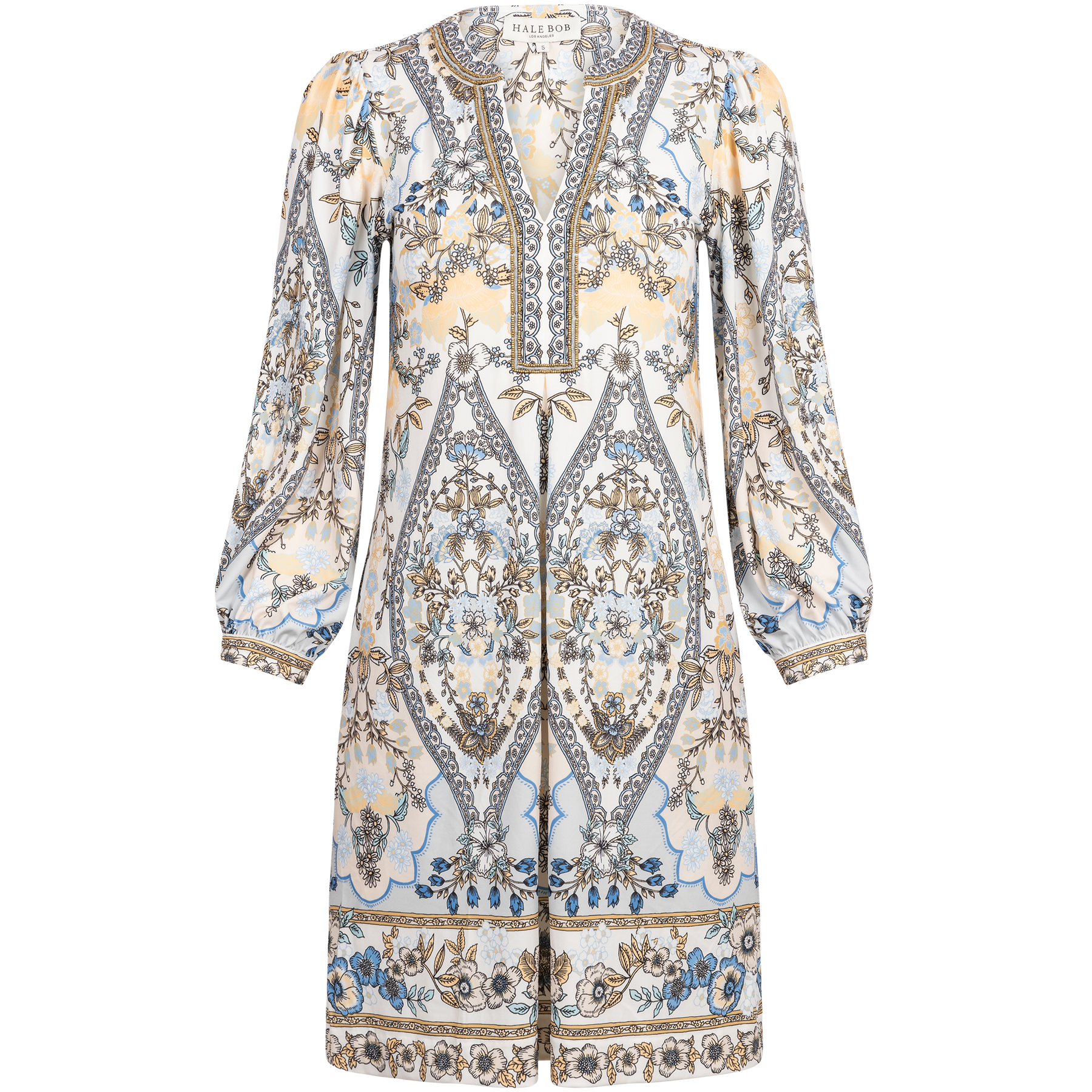 Freja Dress Beaded - Ivory
