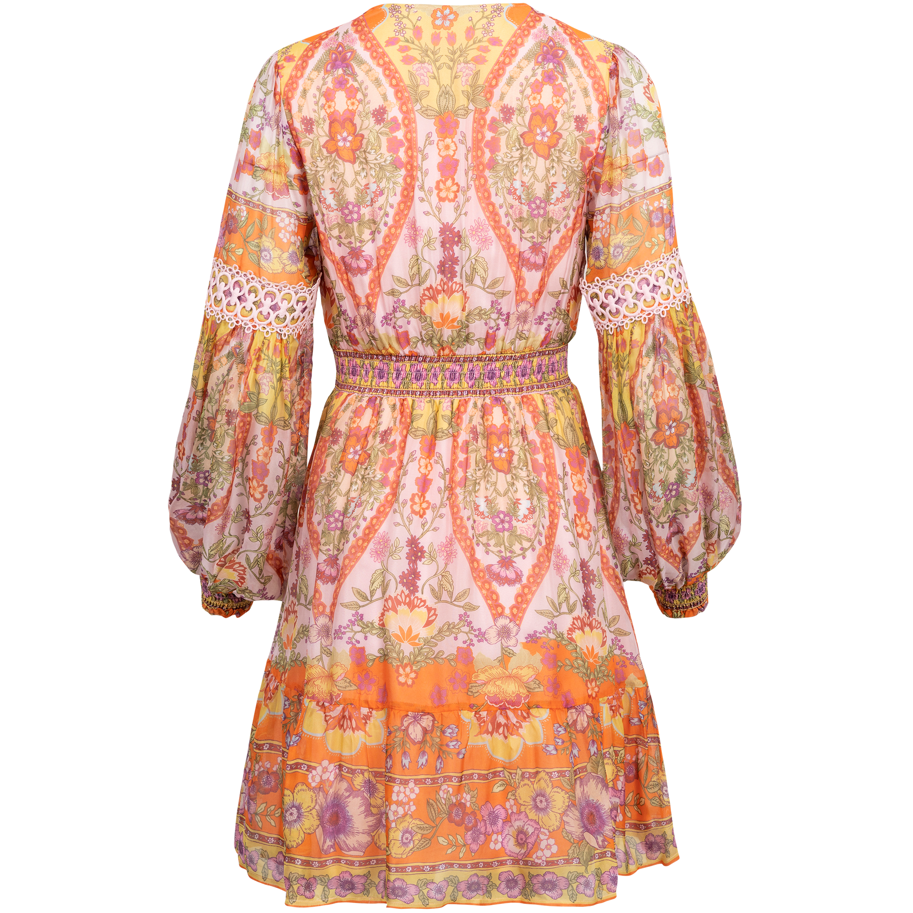Edlynn Dress Rayon-Silk - Pink