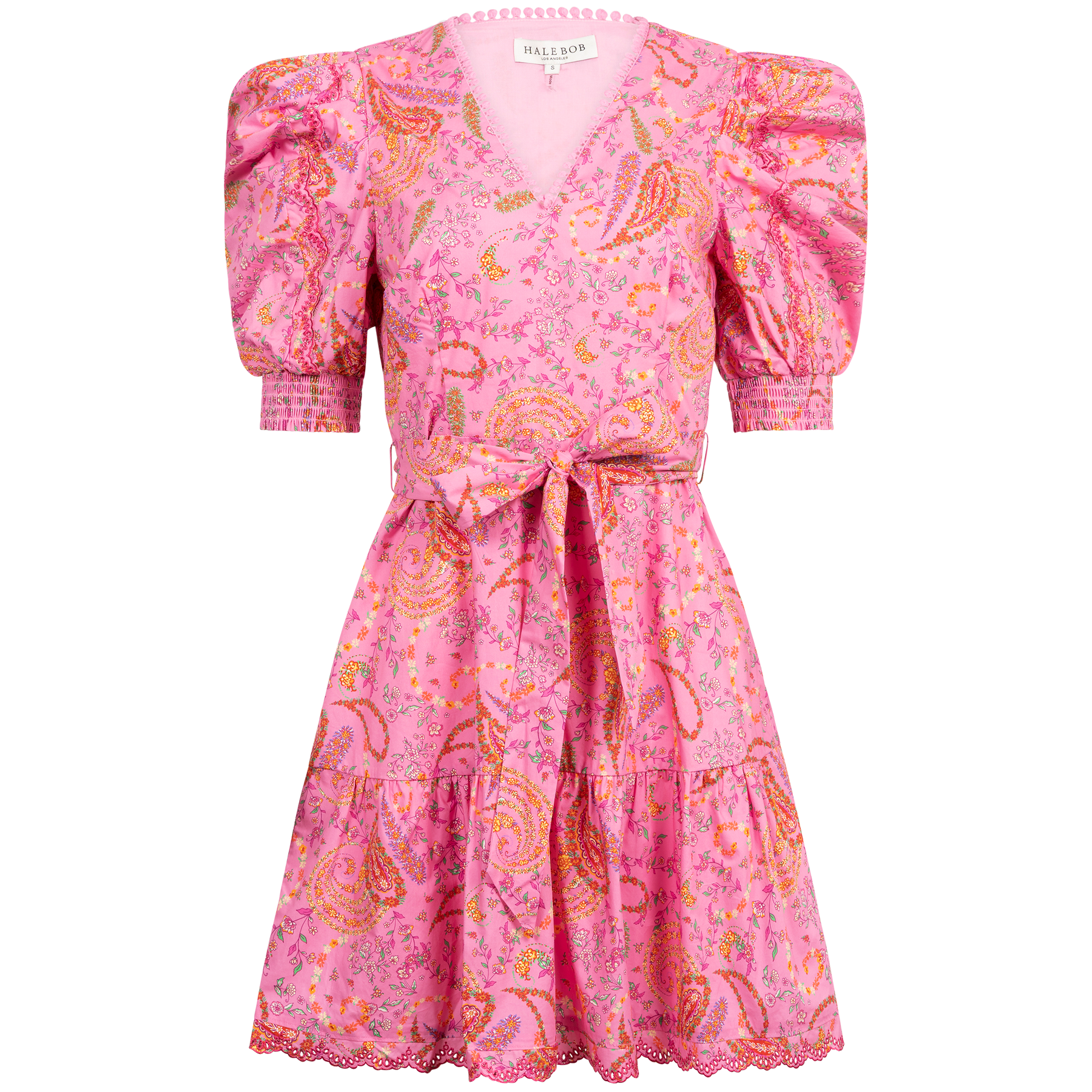 Elaina Dress Cotton Poplin - Pink