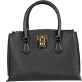 Ruby Small Saffiano Leather Satchel - Black