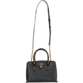 Ruby Small Saffiano Leather Satchel - Black