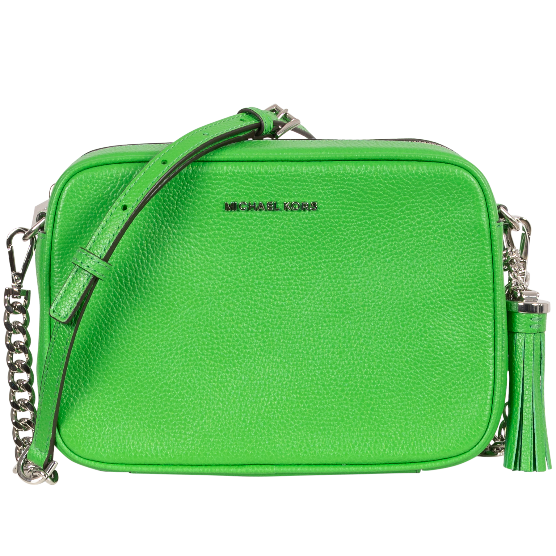 Ginny Leather Crossbody Bag - Palm