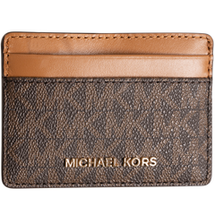 Logo Card Case - Brown