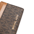 Logo Card Case - Brown