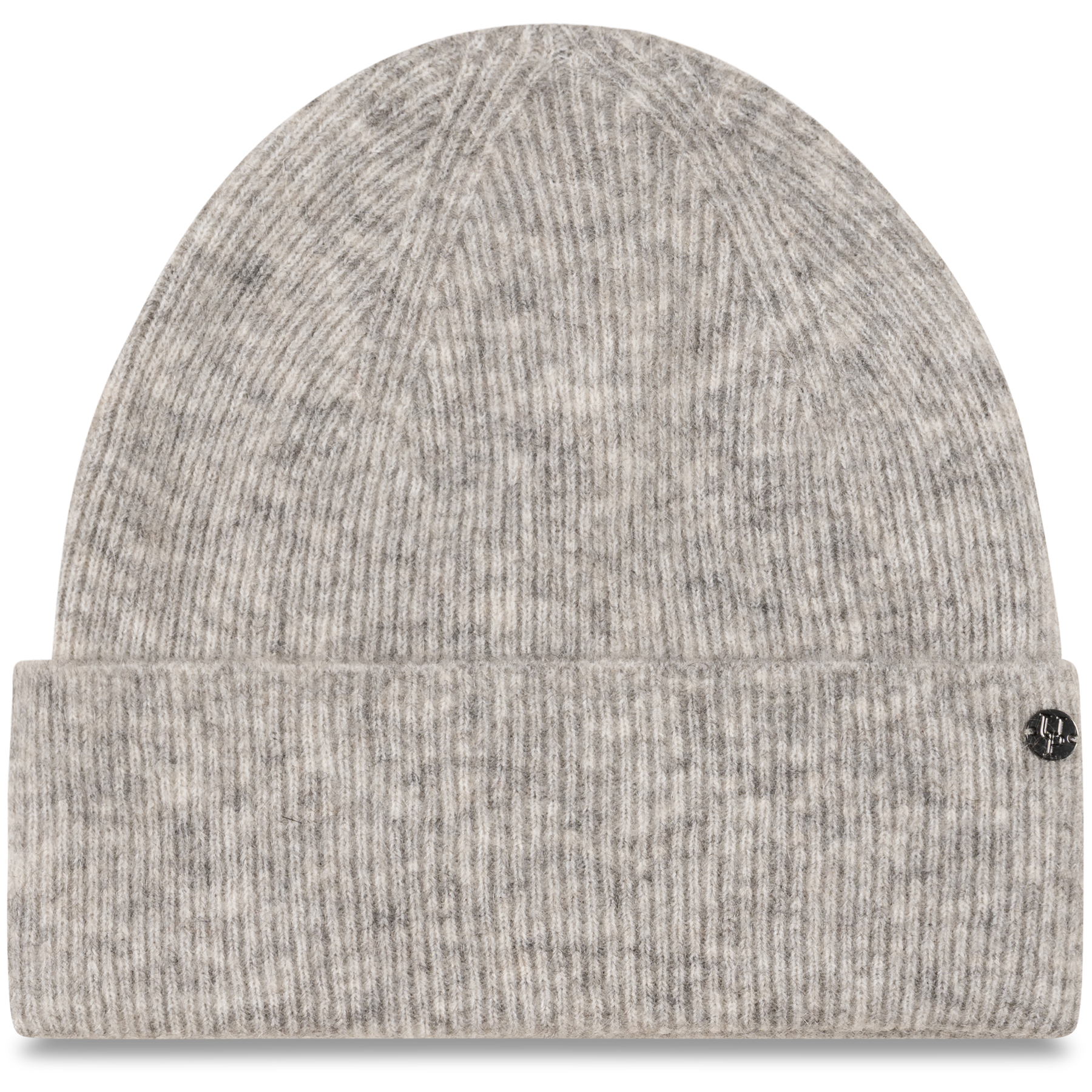 Glory Beanie - Ljusgrå melerad