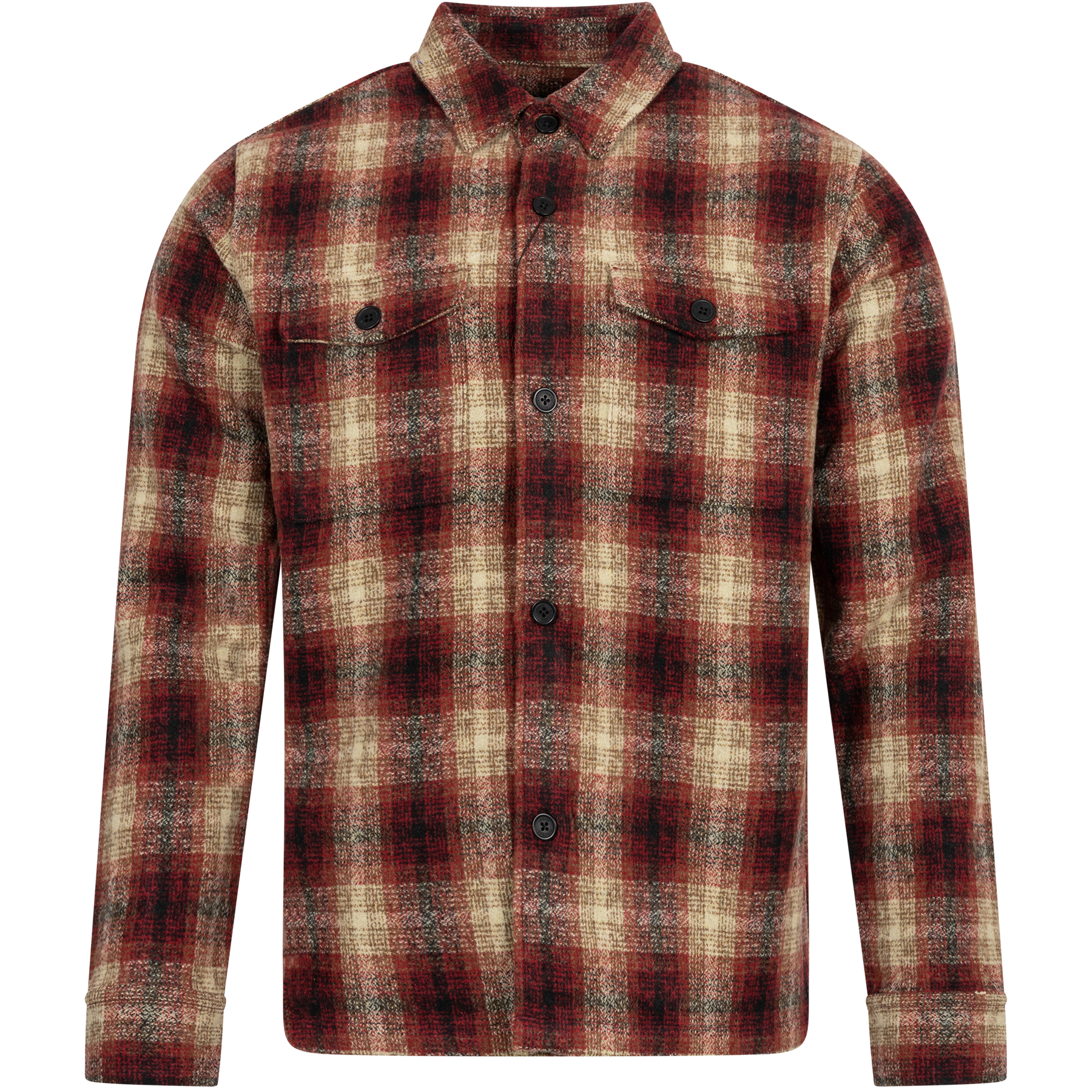 Salah Overshirt - Red Check