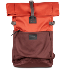 Ilon - Multi Moss Red With Black Leather