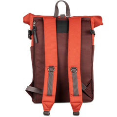 Ilon - Multi Moss Red With Black Leather