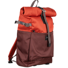 Ilon - Multi Moss Red With Black Leather