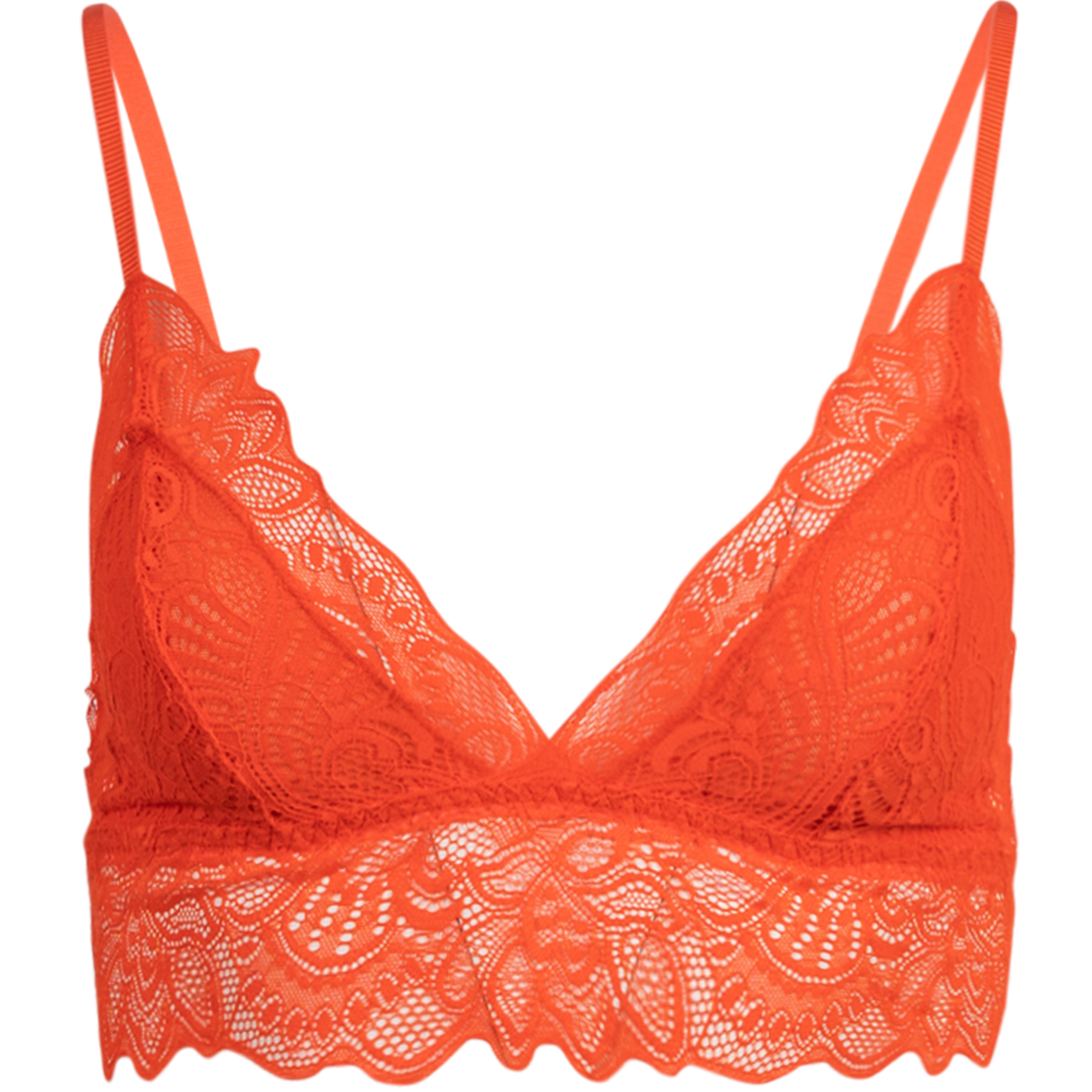 Skin Lemon Bra - Fiery Orange