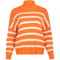 InWear TenleyIW Turtleneck Pullover - Cantaloupe Stripe