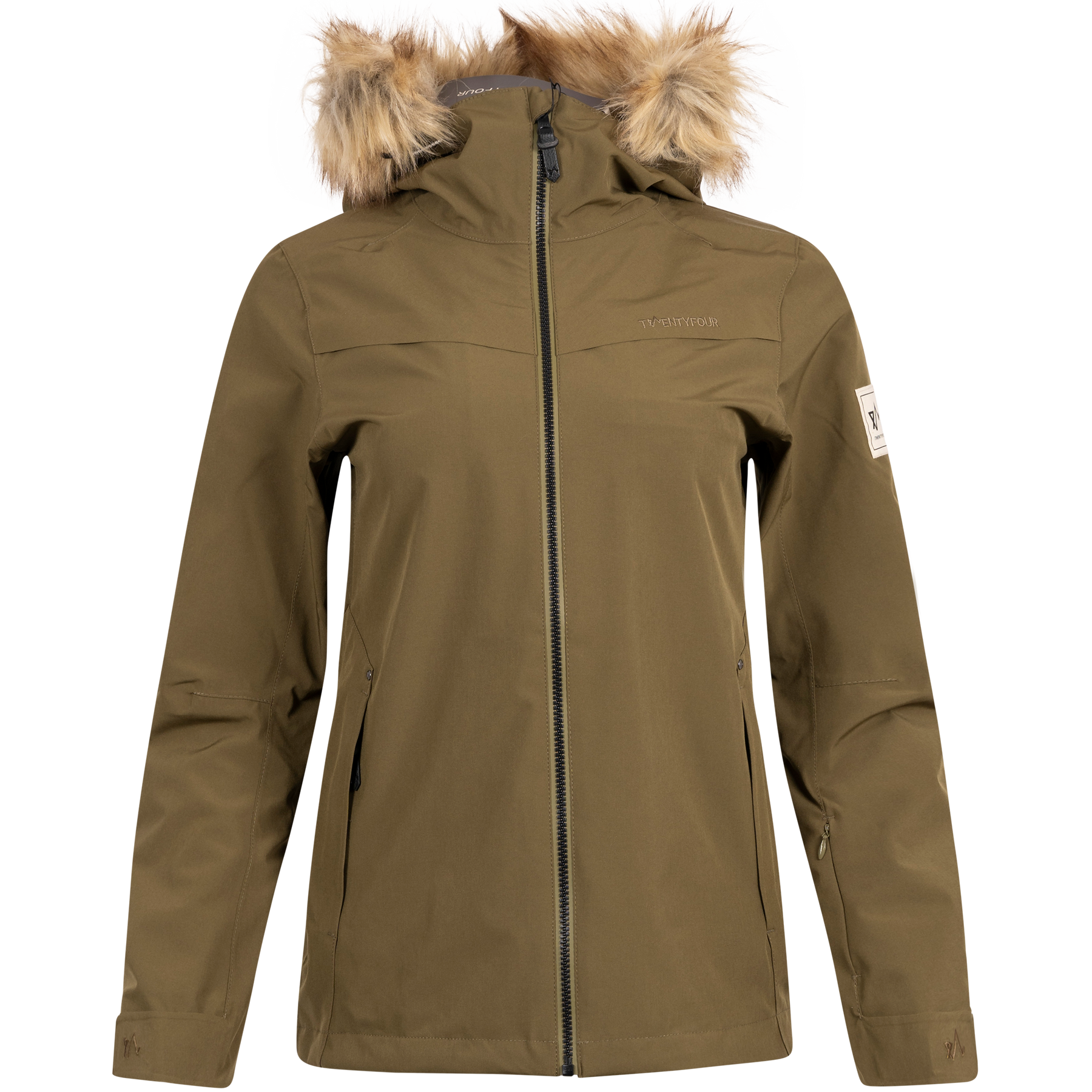 Finse 2.0 2-lagersjacka - M Oliven