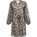 TrianaPW Dress - Texture Print Silver