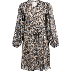 TrianaPW Dress - Texture Print Silver