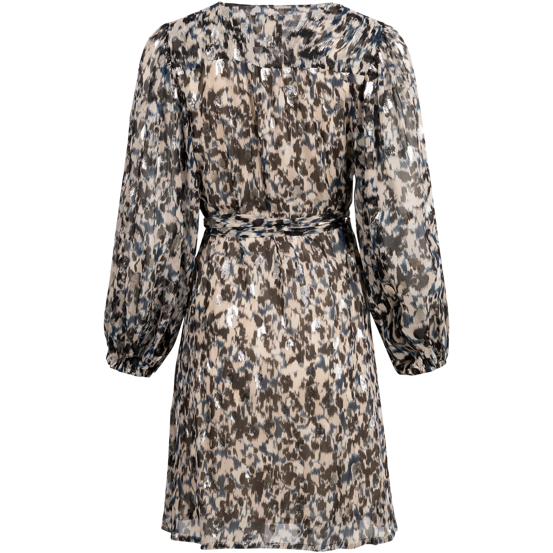 TrianaPW Dress - Texture Print Silver