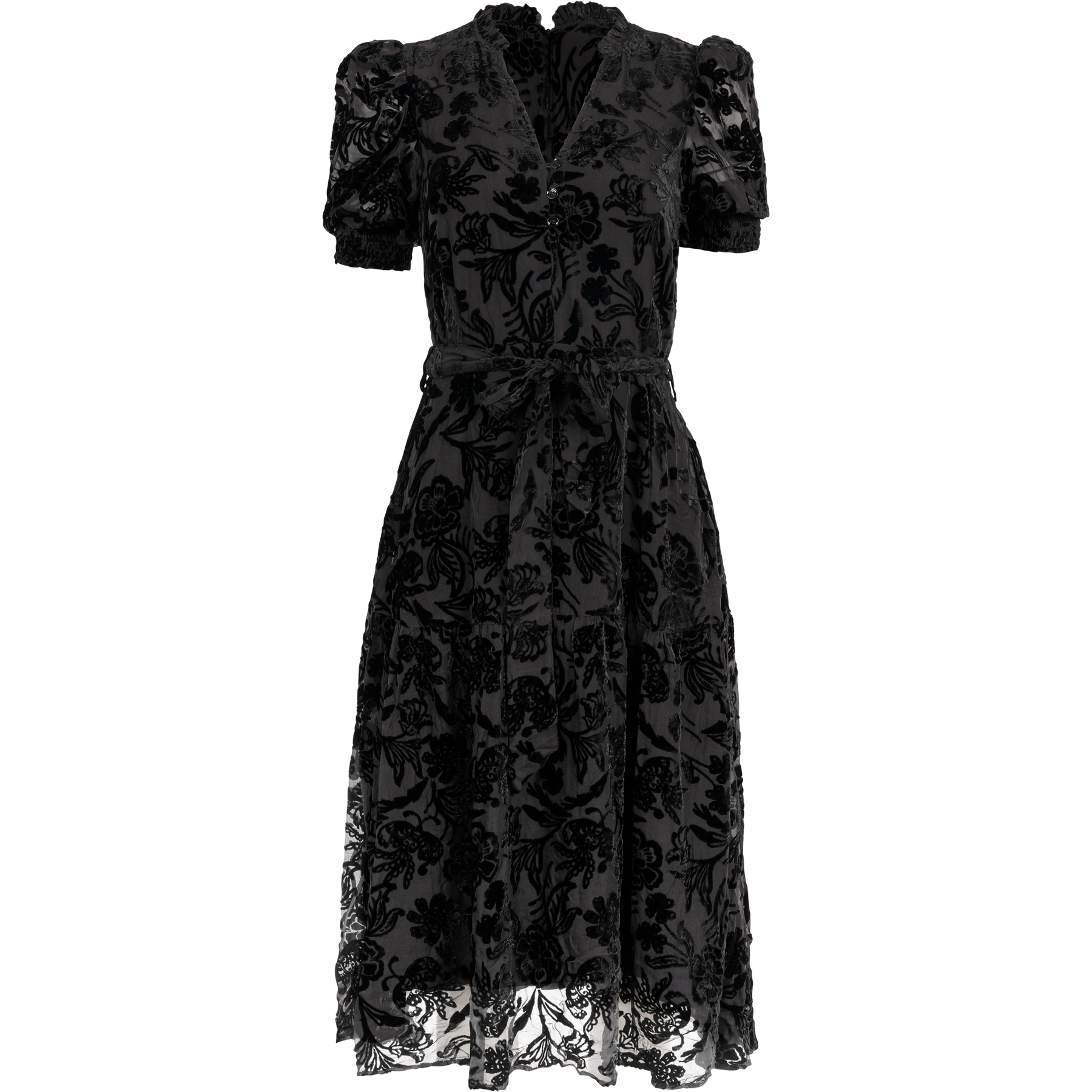 Kimbra Solid Dress - Black