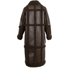 Patrice Coat - Dark Brown