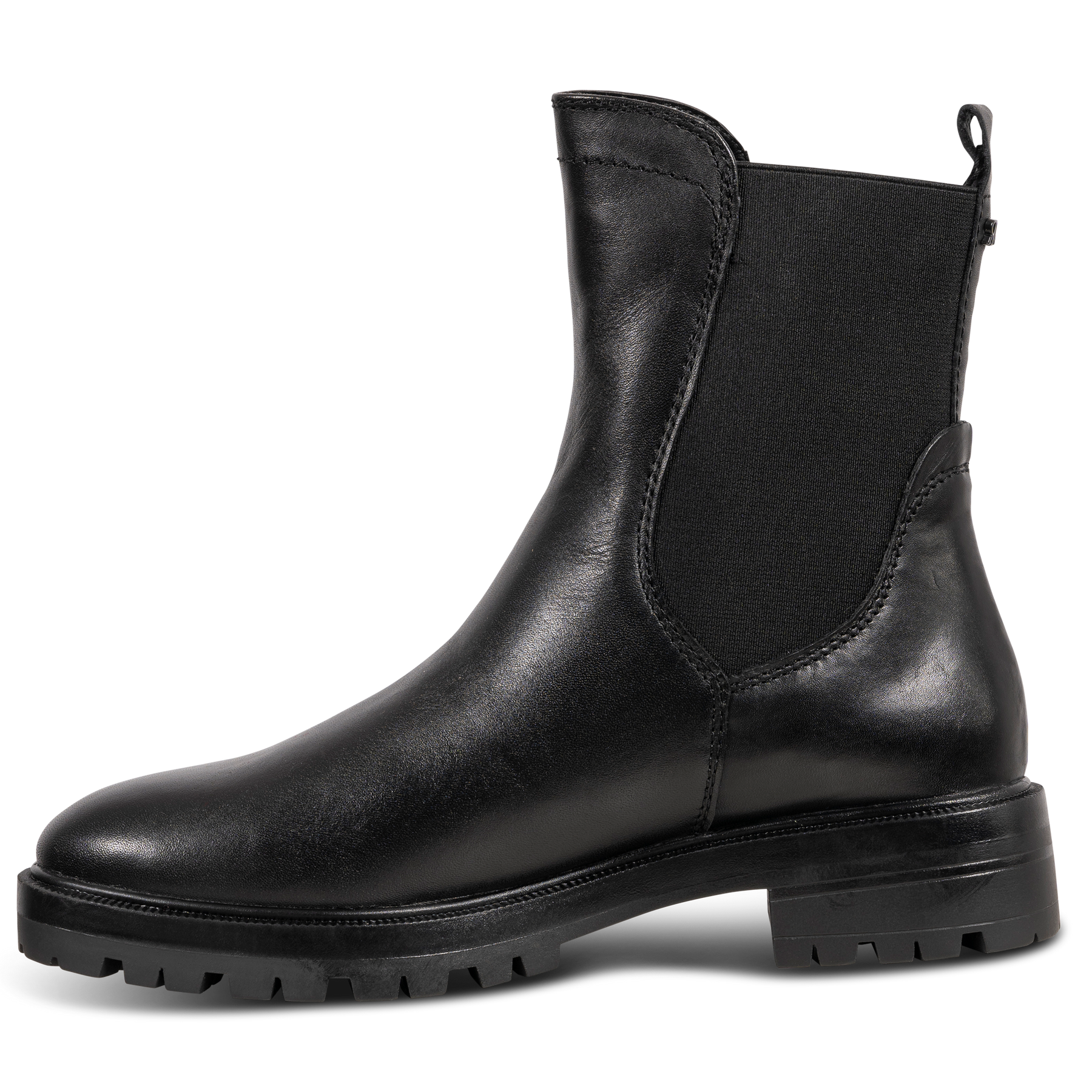 Pratoo Leather Chelsea - Black