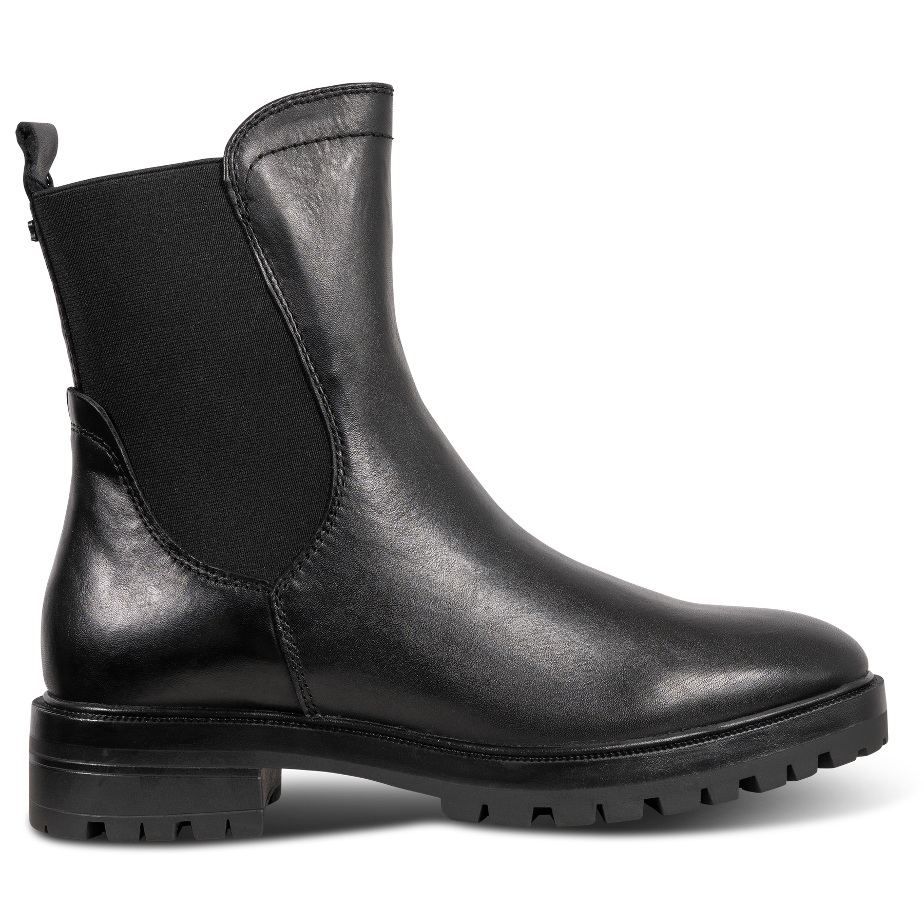 Pratoo Leather Chelsea - Black