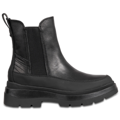 Lorena Warm Leather Boot - Black
