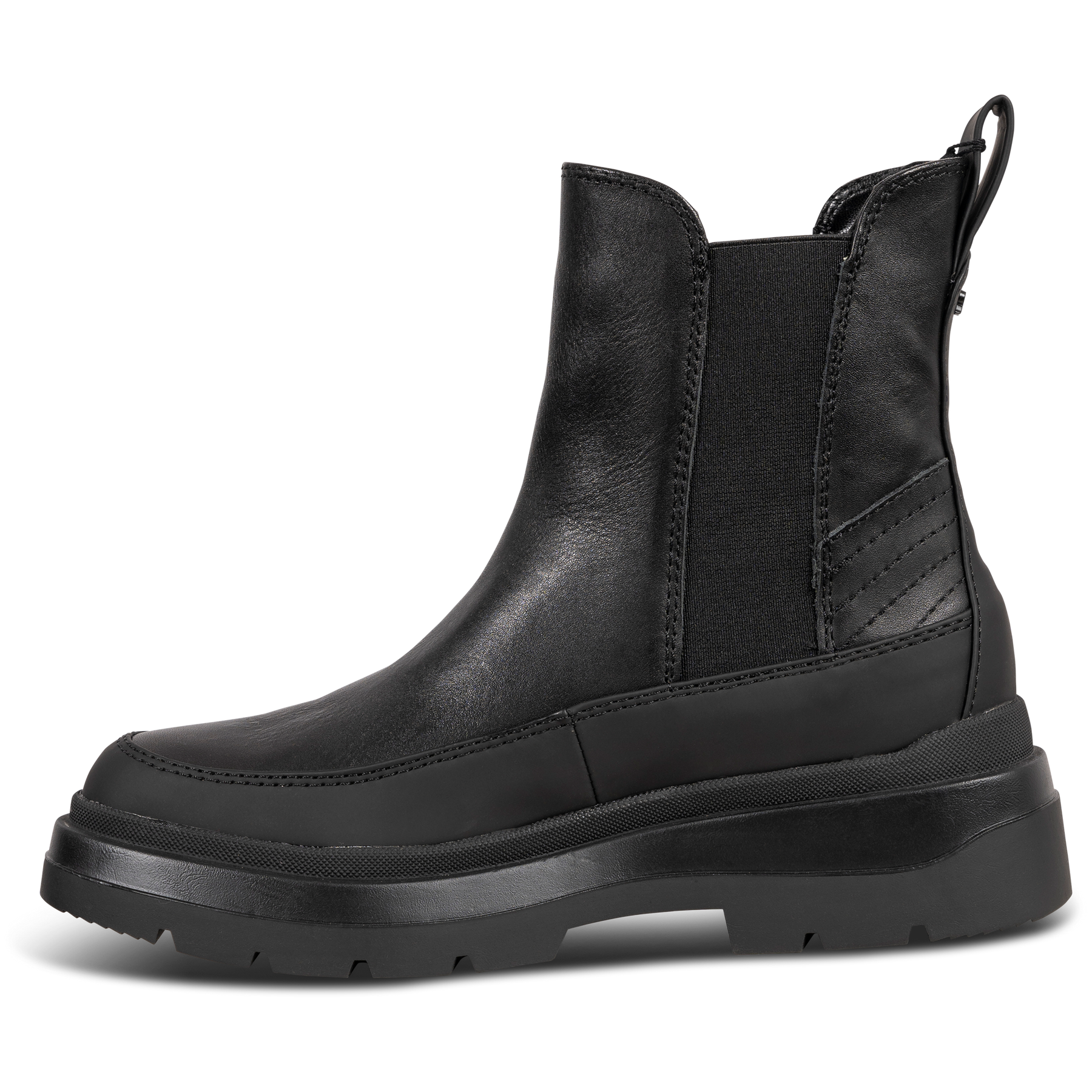 Lorena Warm Leather Boot - Black