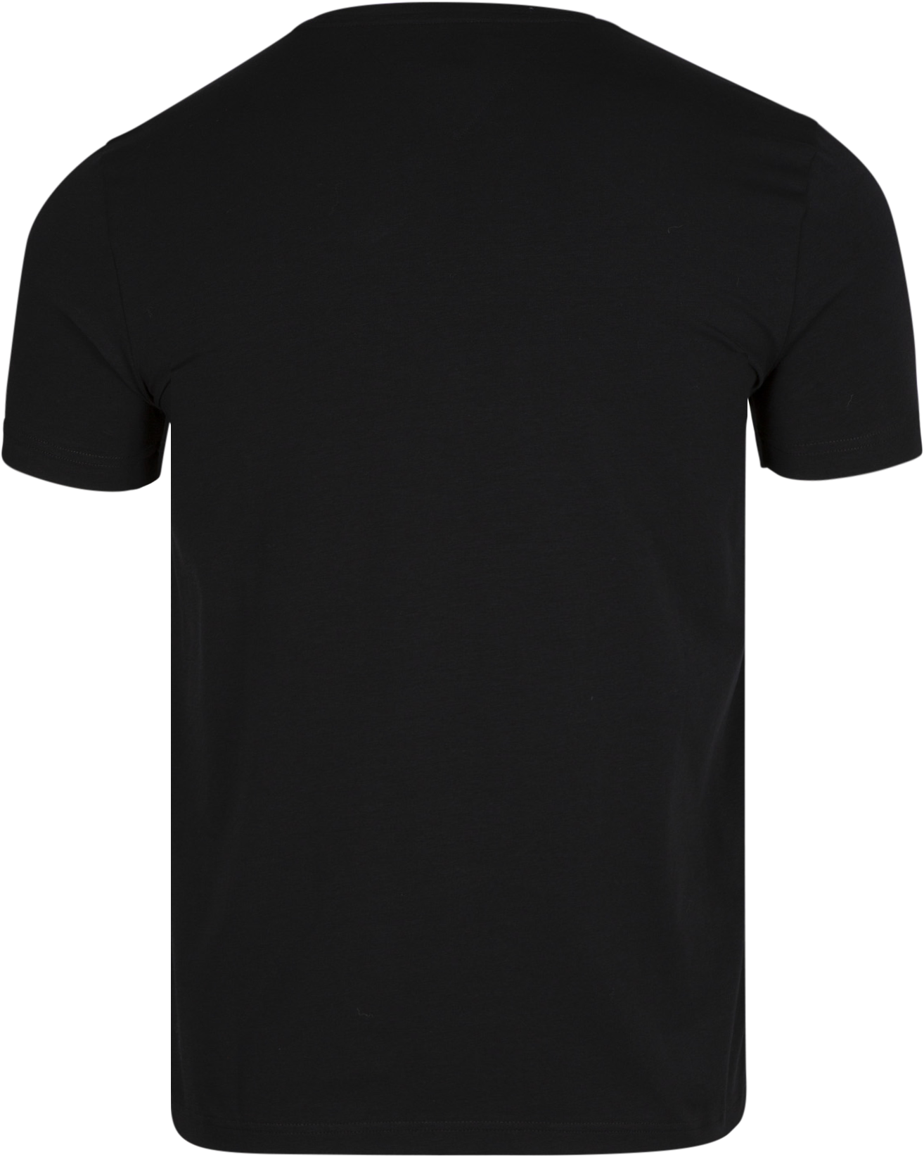 Core Stretch Slim C-Neck Tee - Flag Black