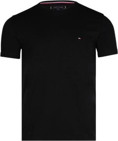 Core Stretch Slim C-Neck Tee - Flag Black