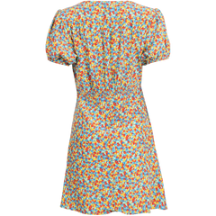 Louela Mini Dress - Mohina Floral Print-Blue