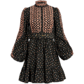 Baby Cord Shirt Dress - Dark Blossom