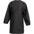 Gia O-Neck Dress - Black