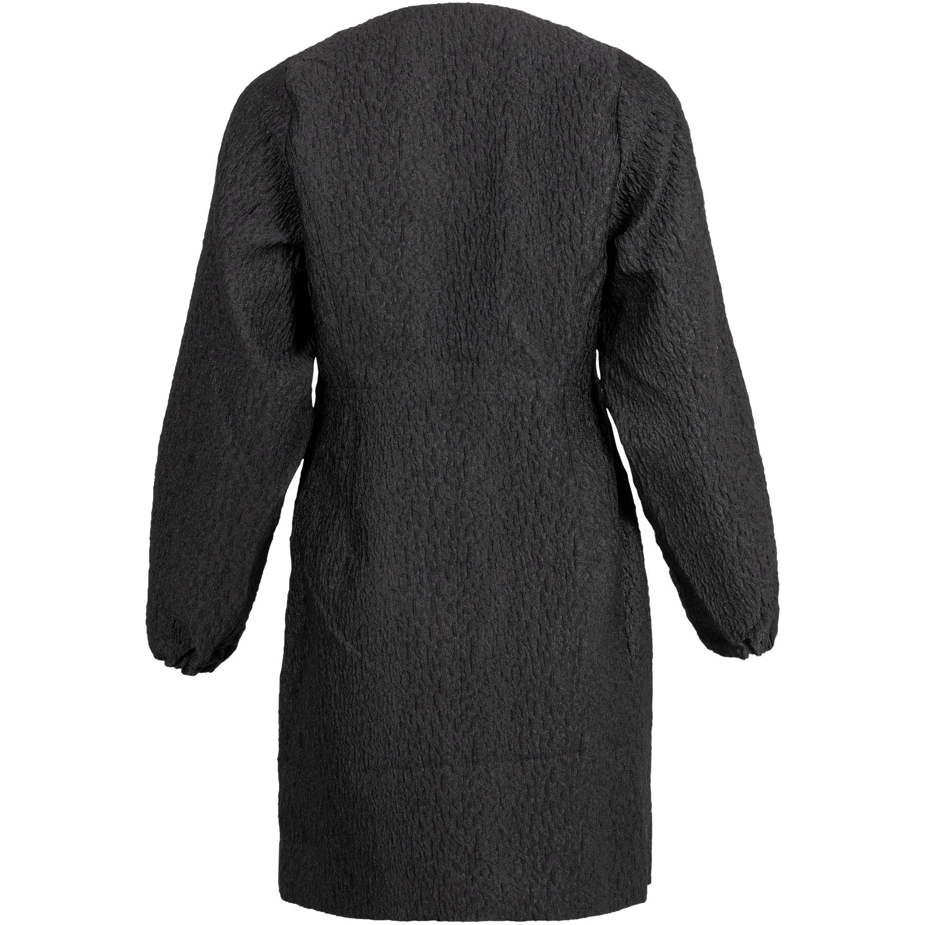 Gia O-Neck Dress - Black