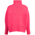 Fuscia Knit Top - Bright Pink