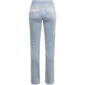 Del Ray Classic Velour Pant Pocket - Blue Fog