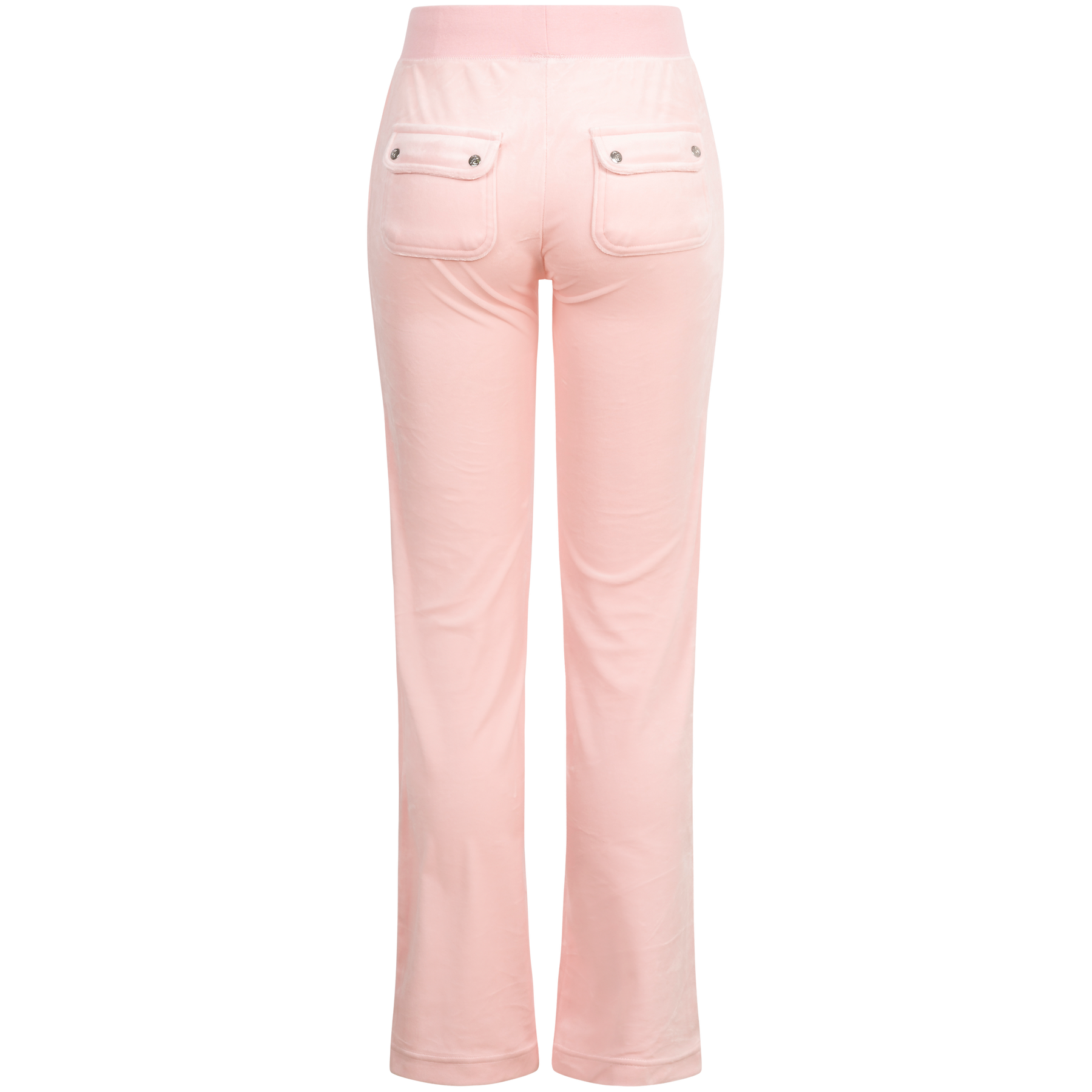Del Ray Classic Velour Pant Pocket - Almond Blossom