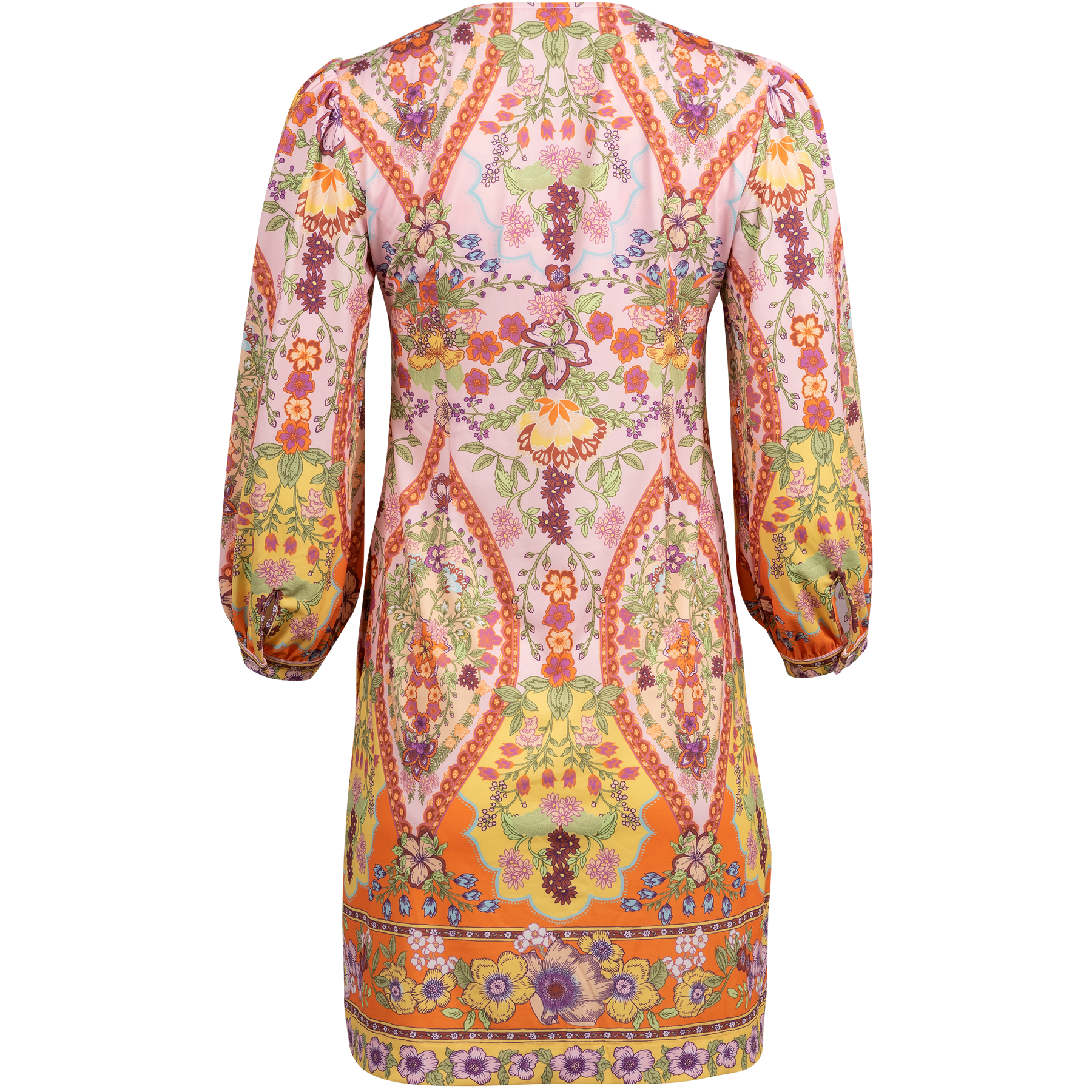 Freja Dress Beaded - Pink