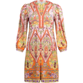 Freja Dress Beaded - Pink