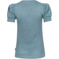 Madeleine Linen Tee - Dusty Teal