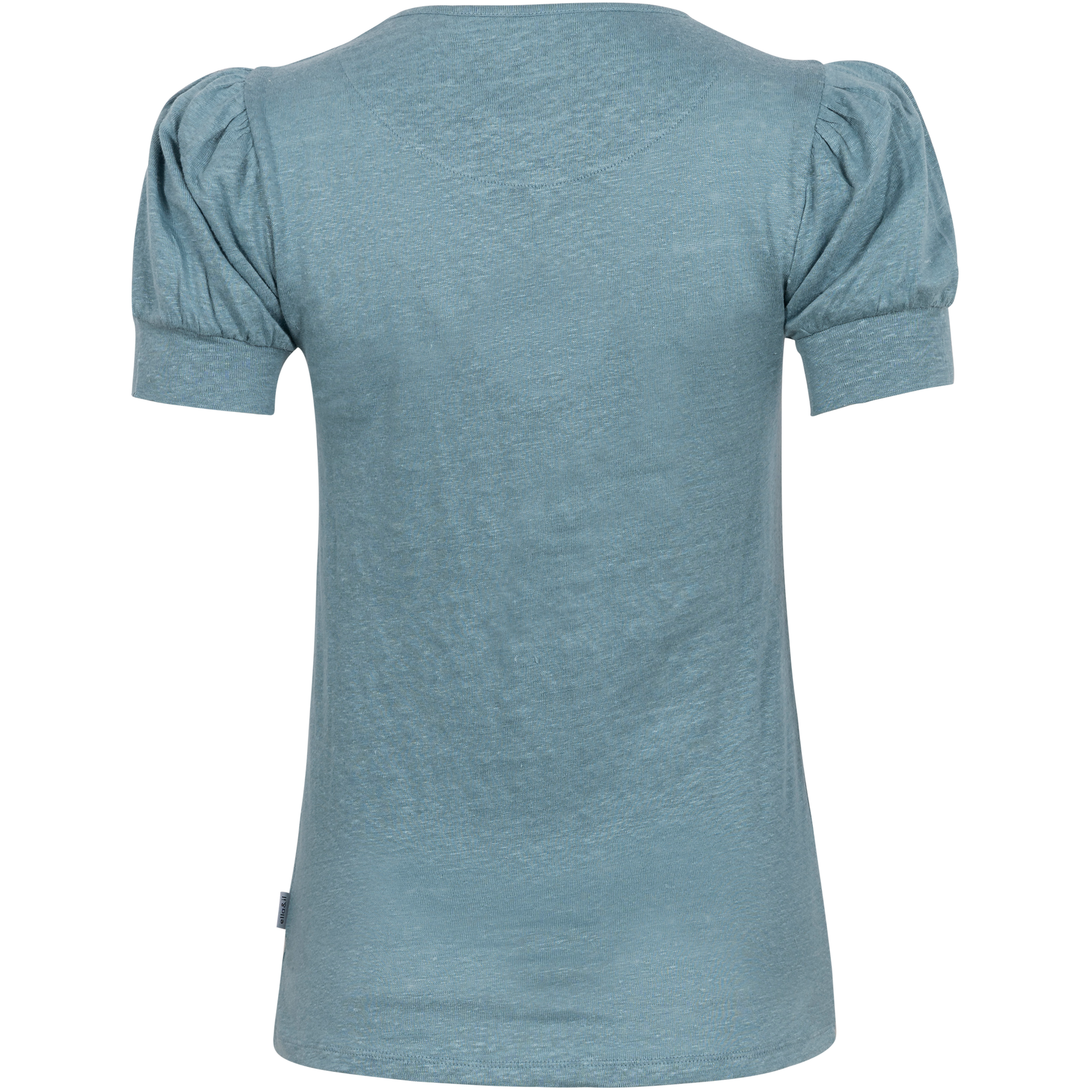 Madeleine Linen Tee - Dusty Teal